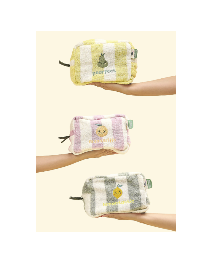 THE COTTON CLOUD - Trousse de toilette en éponge - Motifs au choix THE COTTON CLOUD - Trousse de toilette en éponge - Motifs au choix