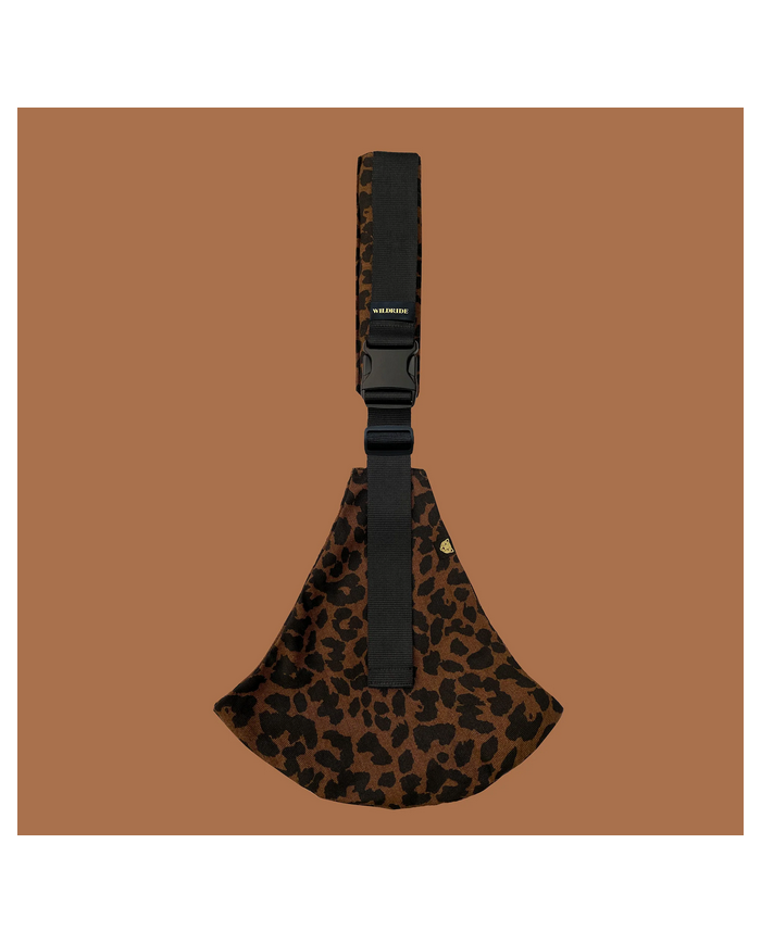 WILDRIDE - Porte bébé hanche - LEO MARRON