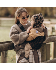 WILDRIDE - Porte bébé hanche - LEO MARRON