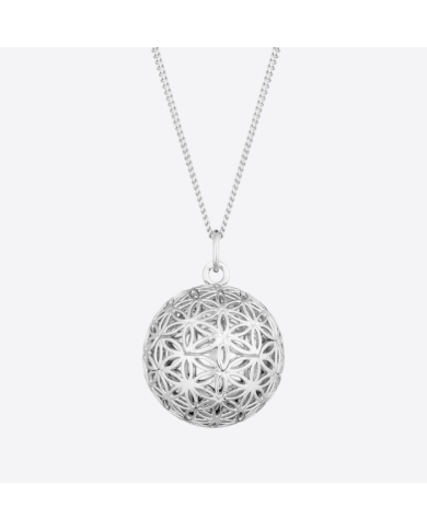 ILADO - Bola de grossesse - Fleur de vie - sur chaîne