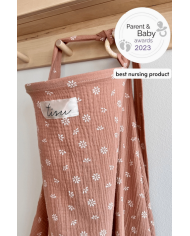 TISU - Cape d'allaitement - Cream/daisy