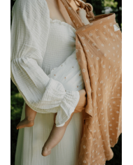 TISU - Cape d'allaitement - Caramel/daisy