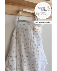 TISU - Cape d'allaitement - Cream/daisy