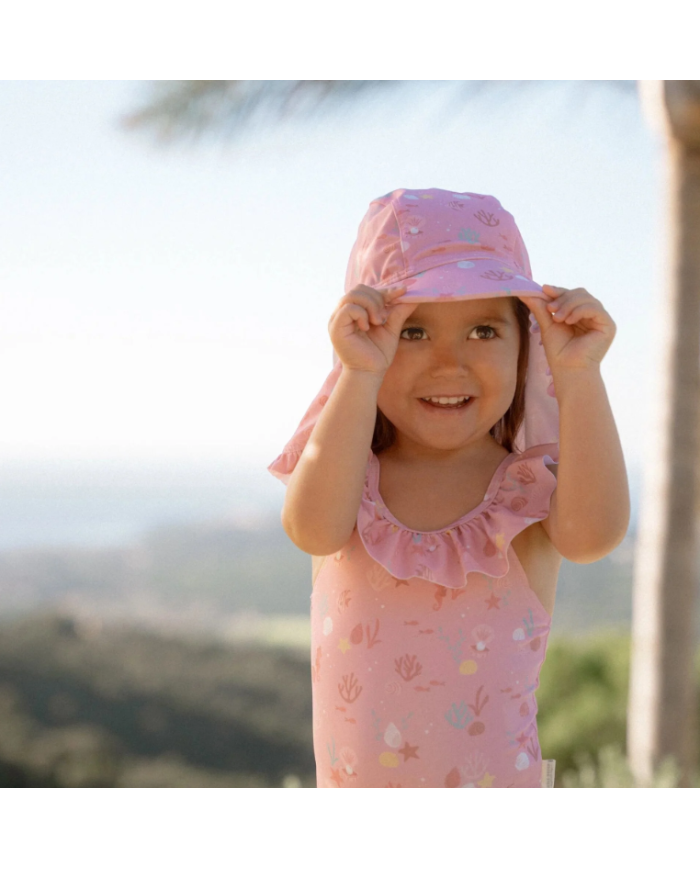 LITTLE DUTCH - Chapeau de bain - Océan Rose LITTLE DUTCH - Chapeau de bain - Océan Rose