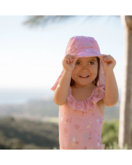 LITTLE DUTCH - Chapeau de bain - Océan Rose LITTLE DUTCH - Chapeau de bain - Océan Rose