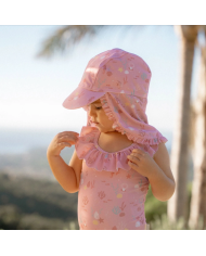 LITTLE DUTCH - Chapeau de bain - Océan Rose LITTLE DUTCH - Chapeau de bain - Océan Rose