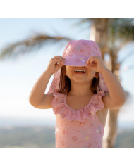 LITTLE DUTCH - Chapeau de bain - Océan Rose LITTLE DUTCH - Chapeau de bain - Océan Rose