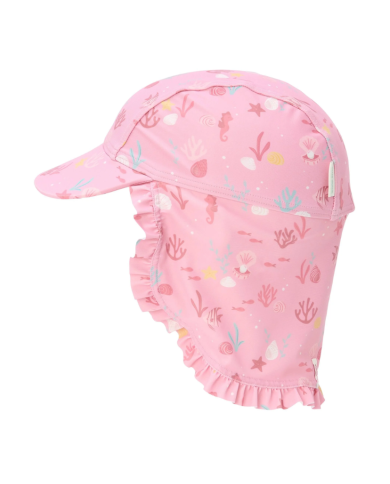 LITTLE DUTCH - Chapeau de bain - Océan Rose