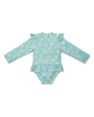 LITTLE DUTCH - Maillot de bain à manches longues - Océan Bleu