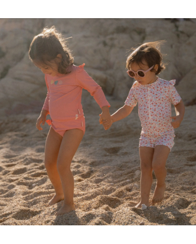 LITTLE DUTCH - Combinaison anti-UV - Fleurs ensoleillées