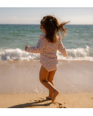 LITTLE DUTCH - T-shirt à manches longues anti-UV - Fleurs ensoleillées