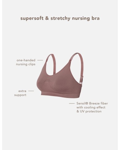 NOPPIES - Soutien-gorge seamless - HURA - Taupe