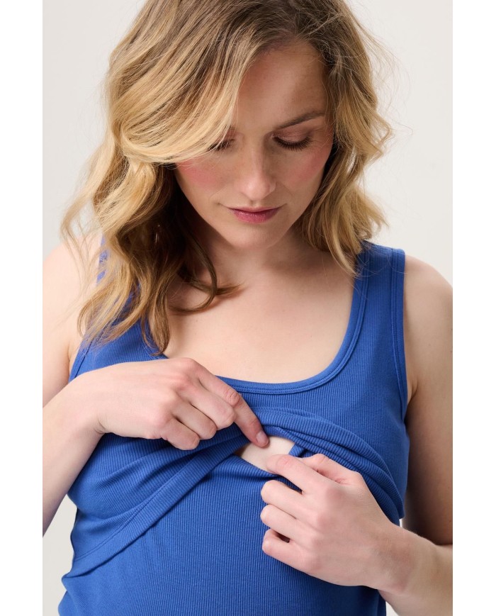 NOPPIES - Top de grossesse et allaitement - JAMEE - Blue NOPPIES - Top de grossesse et allaitement - JAMEE - Blue