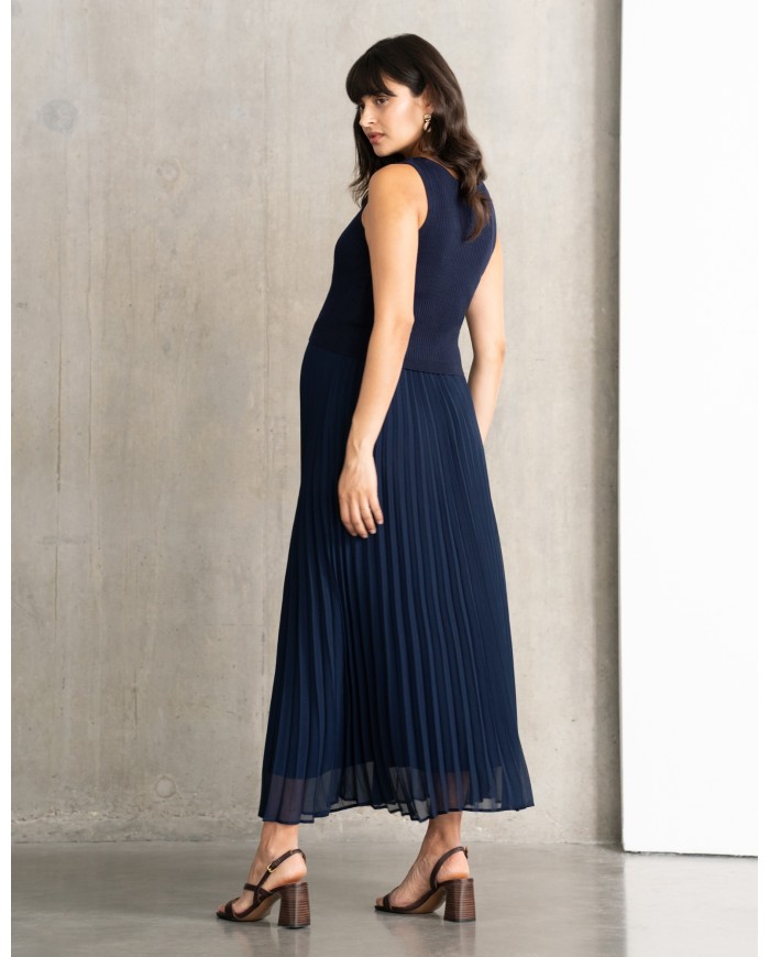 copy of Seraphine - Robe de grossesse et allaitement 2 en 1 MITSY - grise