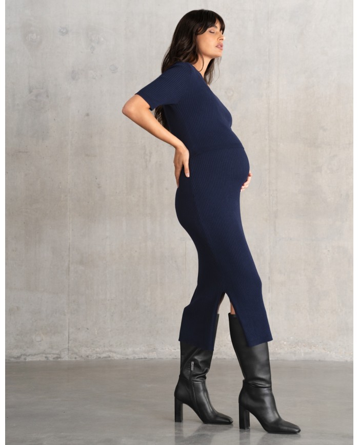 copy of Seraphine - Robe de grossesse et allaitement 2 en 1 MITSY - grise