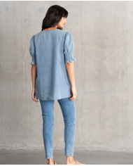 copy of Seraphine - Robe de grossesse et allaitement 2 en 1 MITSY - grise