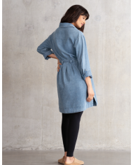 copy of Seraphine - Robe de grossesse et allaitement 2 en 1 MITSY - grise