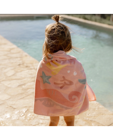 copy of LITTLE DUTCH - Chapeau de bain - Océan Rose
