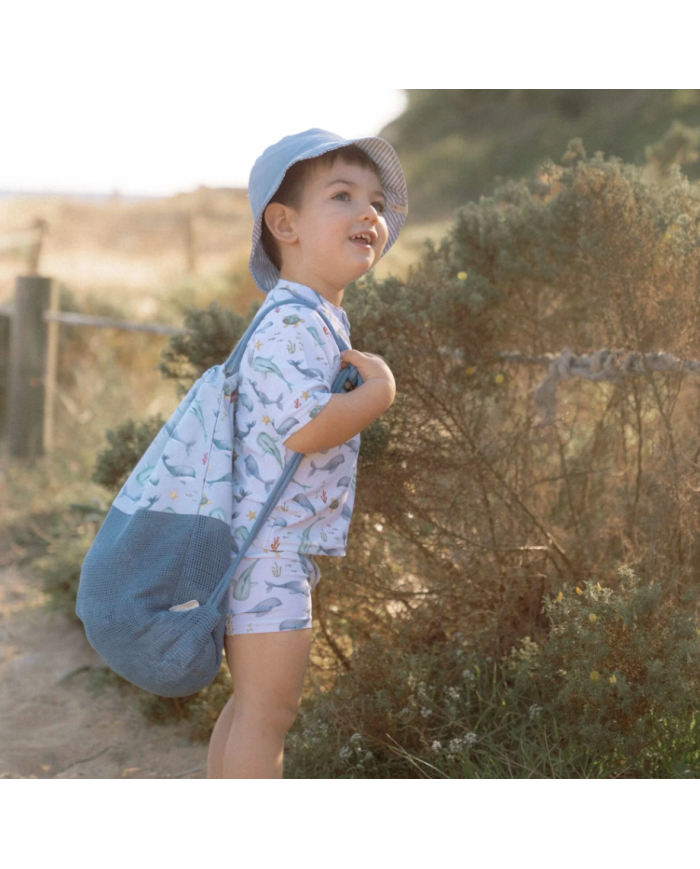 LITTLE DUTCH - Maillot de bain bébé et enfant - Trésors océaniques - Baleines