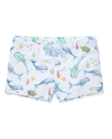 LITTLE DUTCH - Maillot de bain bébé et enfant - Trésors océaniques - Baleines