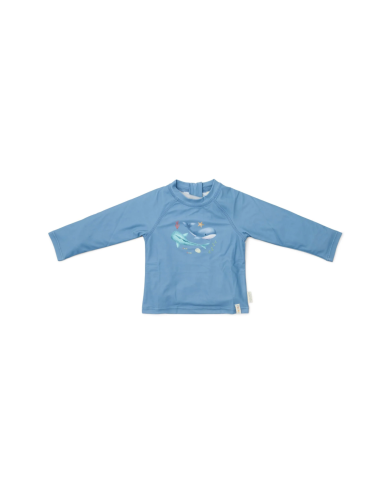 LITTLE DUTCH - T-shirt à manches longues anti-UV - Bleu océan