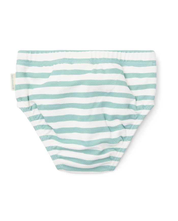 LITTLE DUTCH - Maillot de bain couche de bain - Rayures et coquillages