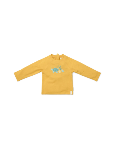 LITTLE DUTCH - T-shirt à manches longues anti-UV - Seashells Jaune