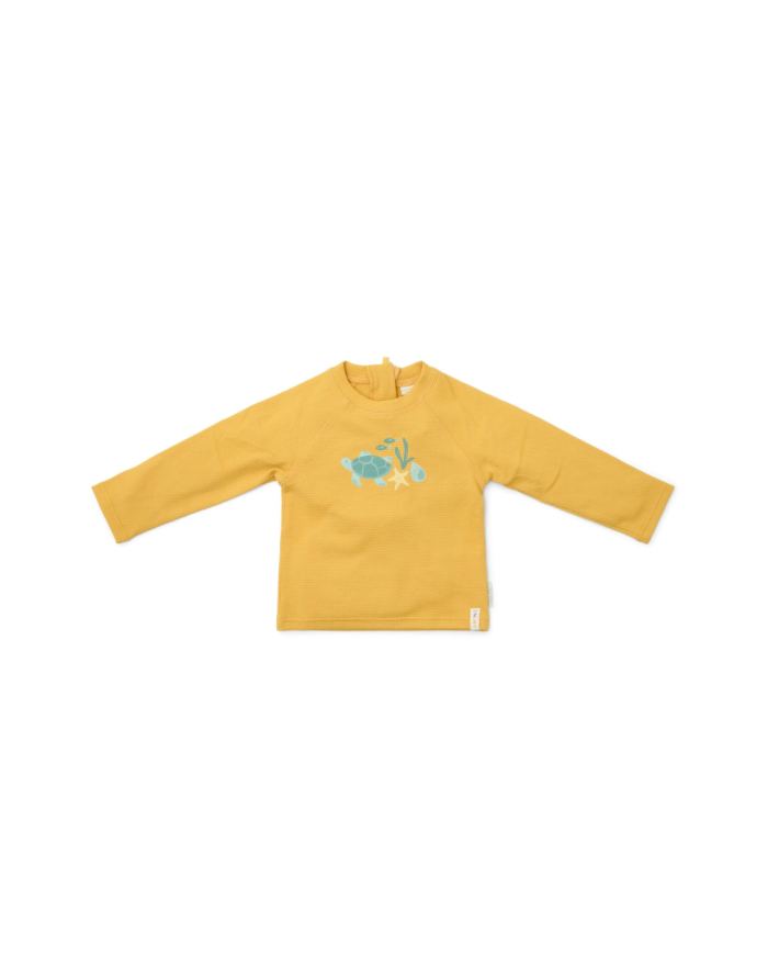 LITTLE DUTCH - T-shirt à manches longues anti-UV - Seashells Jaune LITTLE DUTCH - T-shirt à manches longues anti-UV - Seashells Jaune