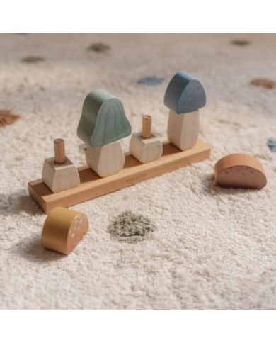 LITTLE DUTCH - Champignons à empiler - Forest friends