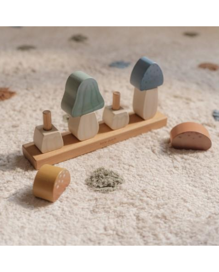 LITTLE DUTCH - Champignons à empiler - Forest friends LITTLE DUTCH - Champignons à empiler - Forest friends