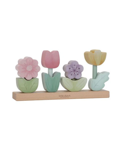 LITTLE DUTCH - Fleurs à empiler - Fairy garden
