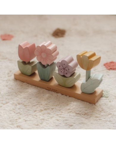 LITTLE DUTCH - Fleurs à empiler - Fairy garden