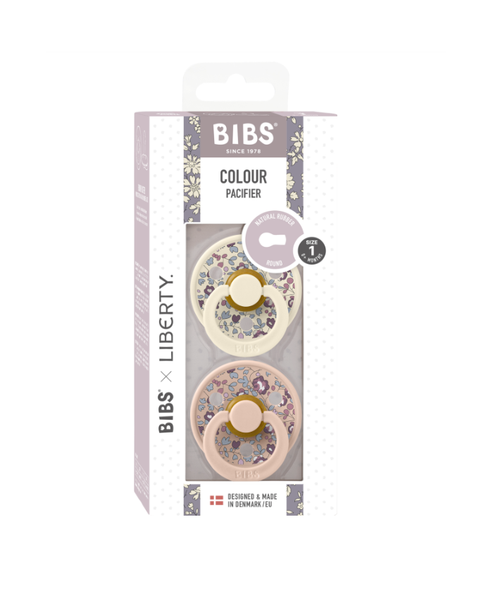 BIBS - Pack de 2 lolettes -  Liberty Blush Mix
