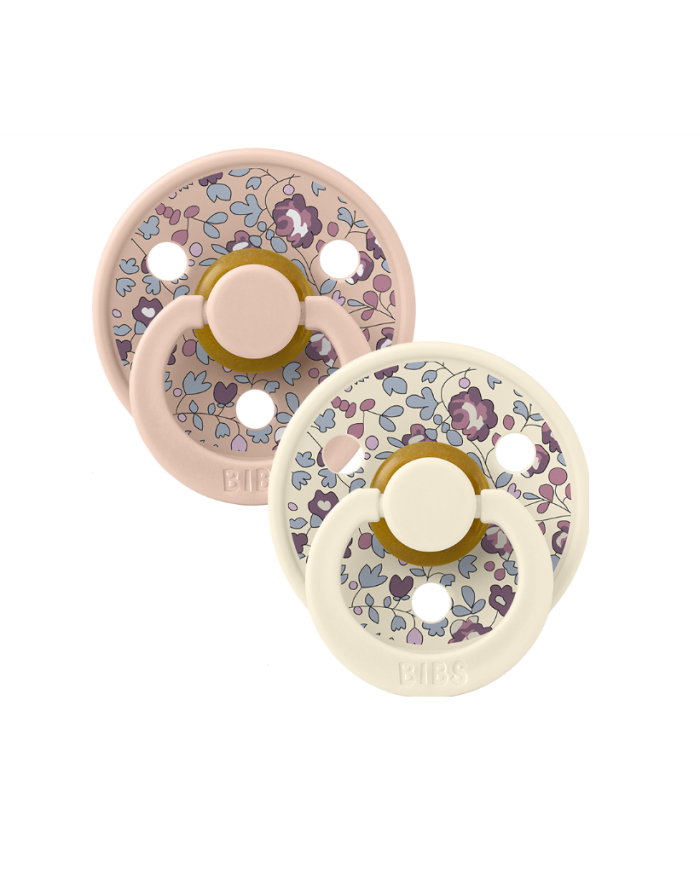 BIBS - Pack de 2 lolettes -  Liberty Blush Mix