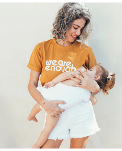 23 MAI PARIS - T-shirt d'allaitement - We are enough 23 MAI PARIS - T-shirt d'allaitement - We are enough