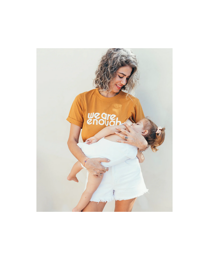 23 MAI PARIS - T-shirt d'allaitement - We are enough 23 MAI PARIS - T-shirt d'allaitement - We are enough