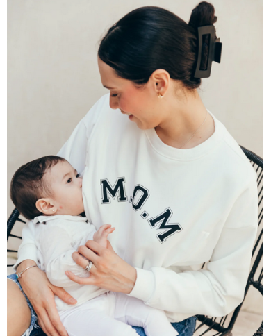 23 MAI PARIS - Sweat d'allaitement - M.O.M