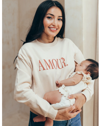 23 MAI PARIS - Sweat d'allaitement - Amour