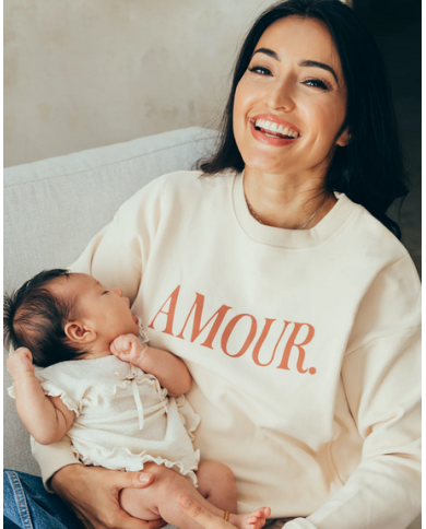 23 MAI PARIS - Sweat d'allaitement - Amour