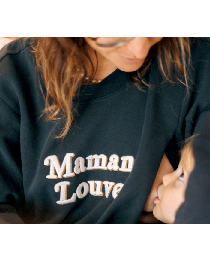 EMOI EMOI - Sweat d'allaitement - Maman Louve EMOI EMOI - Sweat d'allaitement - Maman Louve