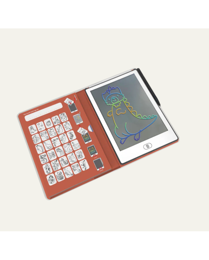 KIDYWOLF - Tablette à dessins - Dinosaures