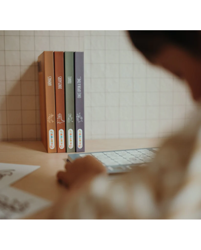 KIDYWOLF - Tablette à dessins - Dinosaures