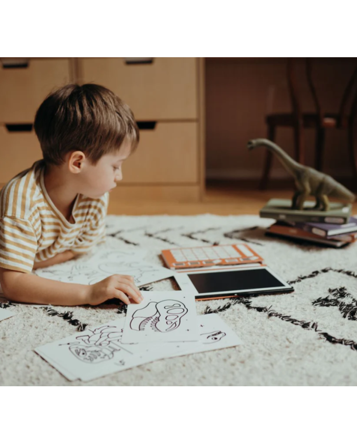 KIDYWOLF - Tablette à dessins - Dinosaures
