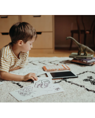 KIDYWOLF - Tablette à dessins - Dinosaures