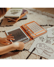 KIDYWOLF - Tablette à dessins - Dinosaures