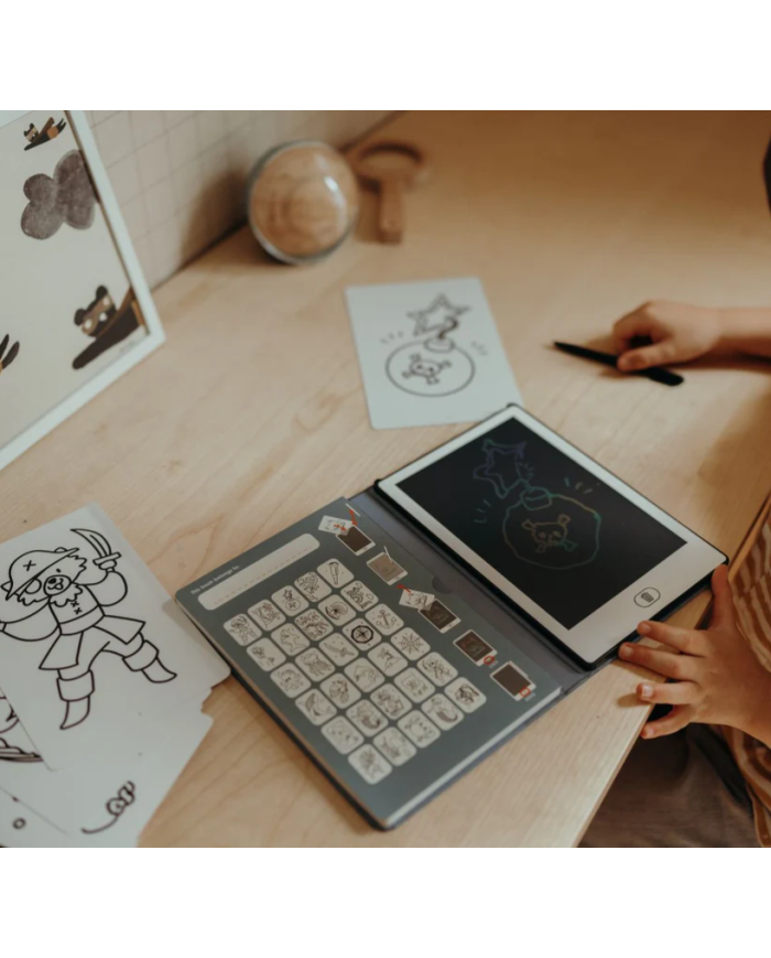 KIDYWOLF - Tablette à dessins - Océans et Pirates