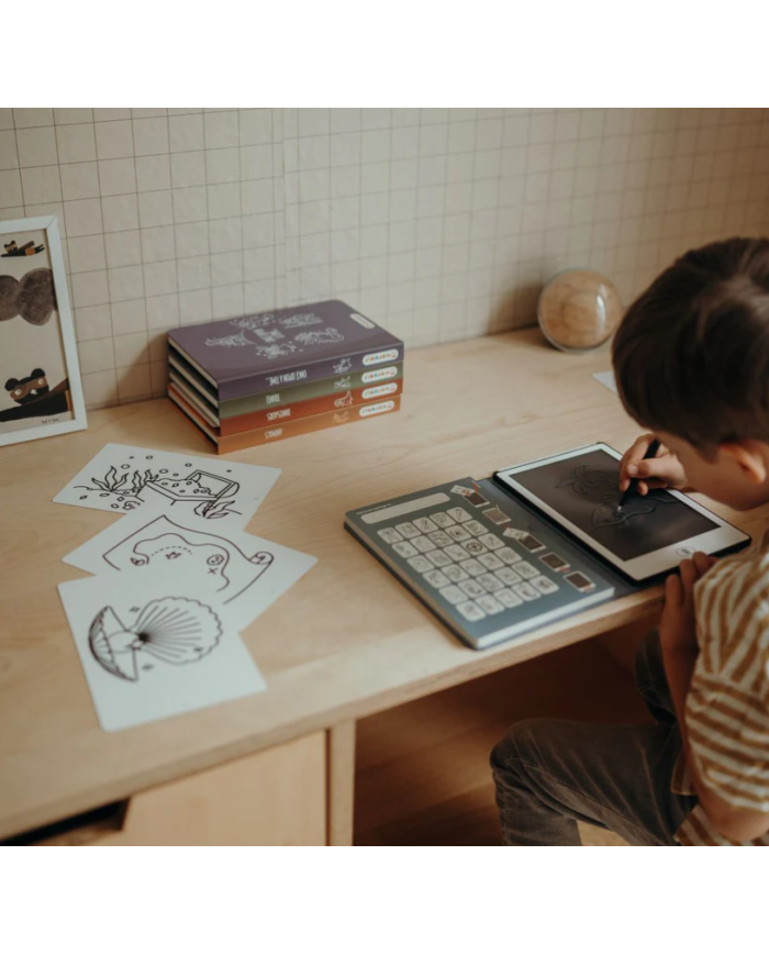 KIDYWOLF - Tablette à dessins - Océans et Pirates