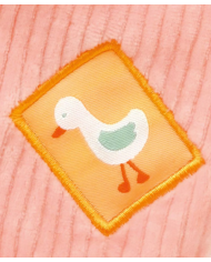 DOUDOU ET COMPAGNIE - Doudou plat rose - LAPIN CIBOULETTE