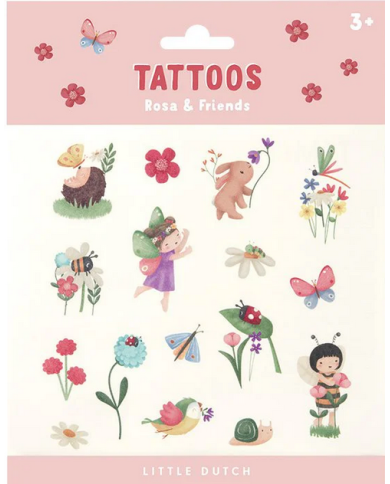 LITTLE DUTCH - Tatouages - Rosa & Friends