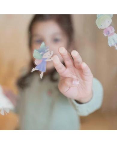 LITTLE DUTCH - Window Stickers - Rosa & Friends